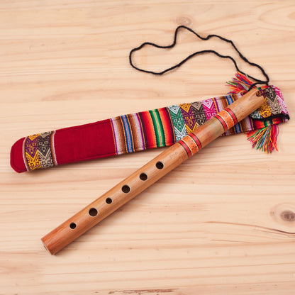 Peace Flute Andean Quena Flute & Case