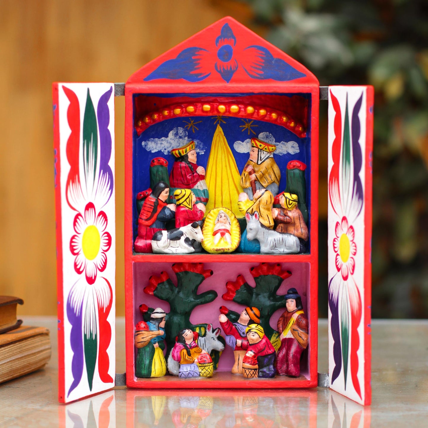 Peruvian Christmas Retablo