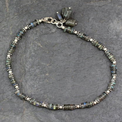 Mystical Inspiration Labradorite Beaded Anklet