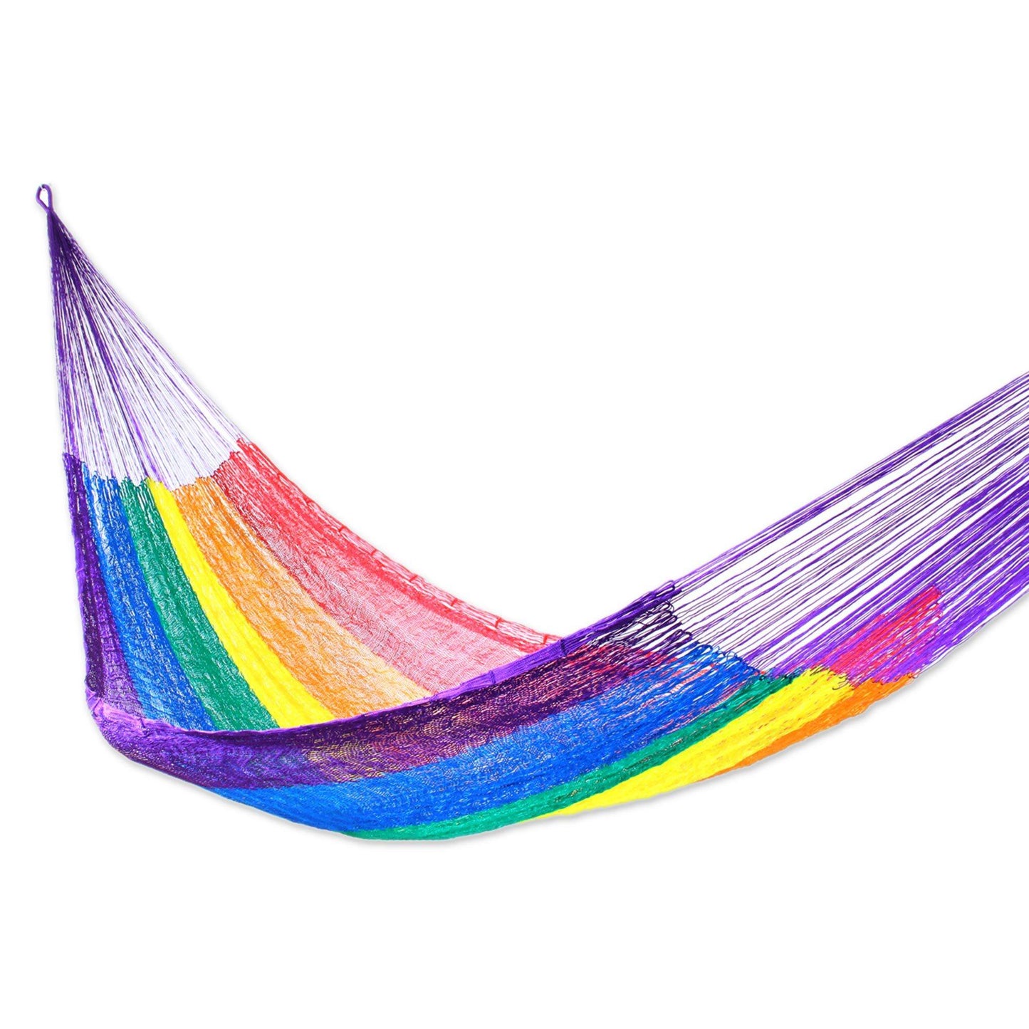 Dreaming of Rainbows Hand Woven Hammock