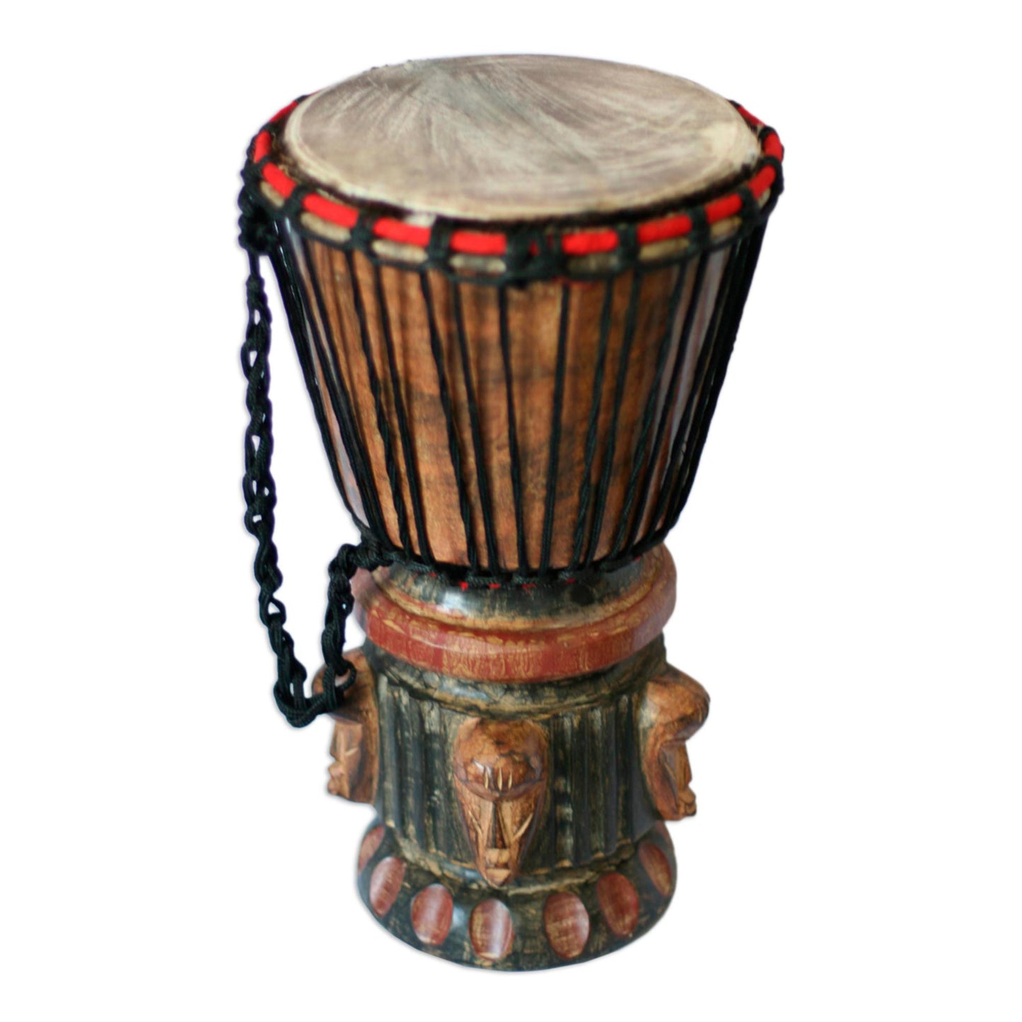 Think Together Wood Djembe Drum