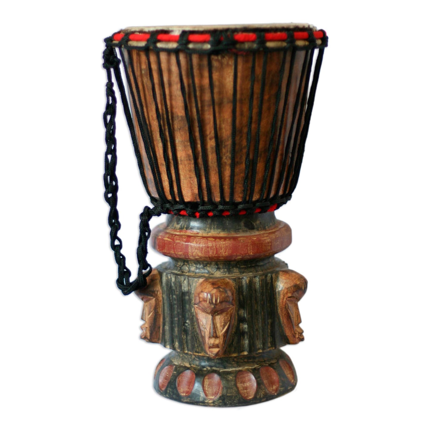 Think Together Wood Djembe Drum
