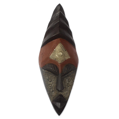 Keeping Order Handcrafted Congo Zaire Wood Mask