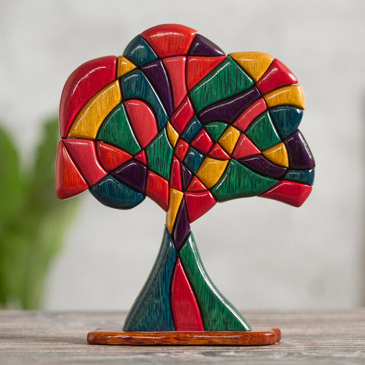 Tree of Life Wood Sculpture