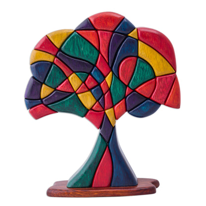 Tree of Life Wood Sculpture