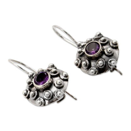 Splendor Amethyst drop earrings