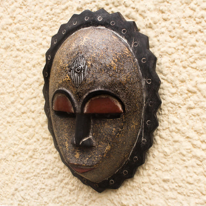 Foreigner Nigerian wood mask