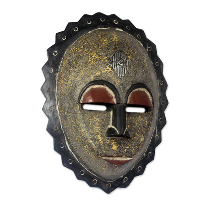 Foreigner Nigerian wood mask