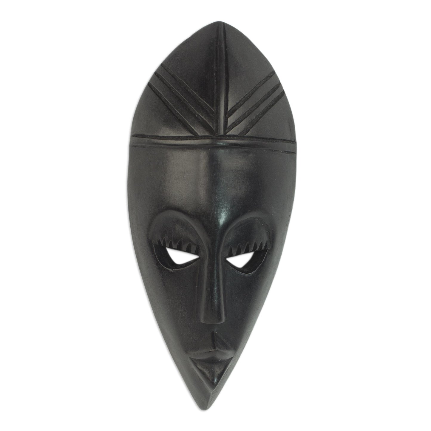 Prudence African wood mask