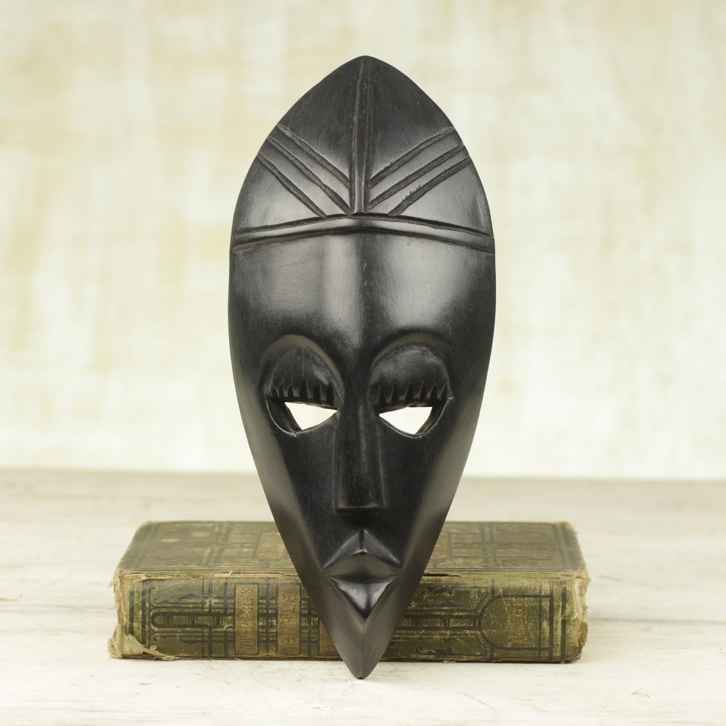 Prudence African wood mask