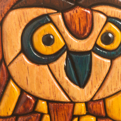 Wise Owl Ishpingo Wood Sculpture