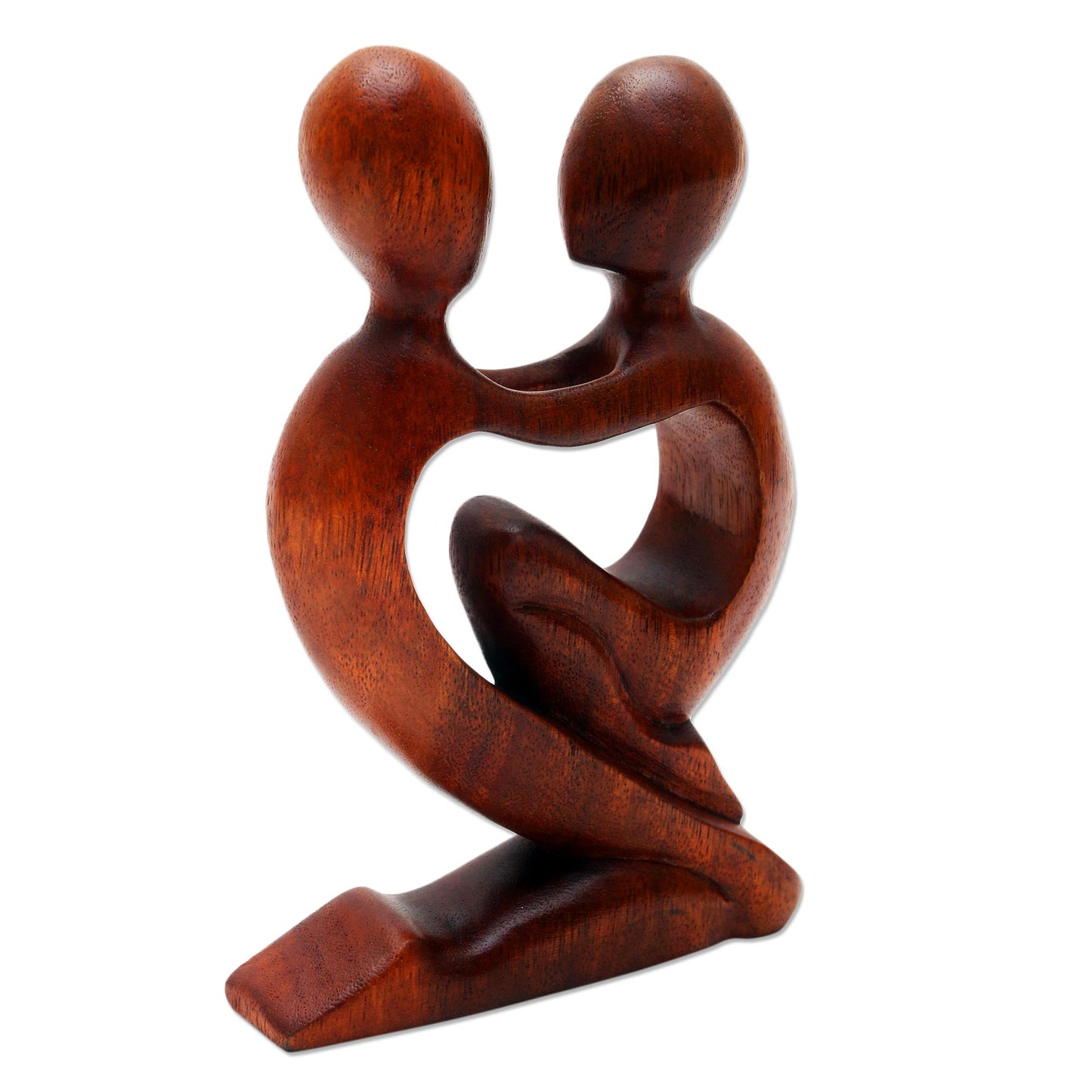 True Love Original Romantic Wood Sculpture