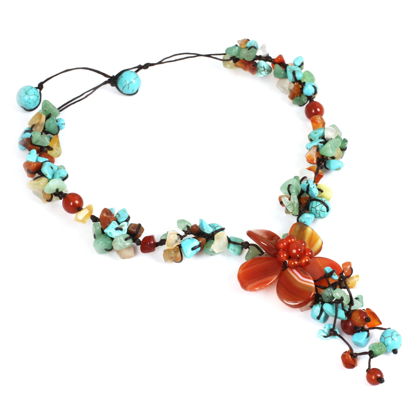 Summer Flower Y-Necklace