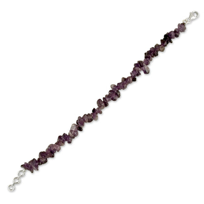 Wisteria Garland Amethyst Bracelet