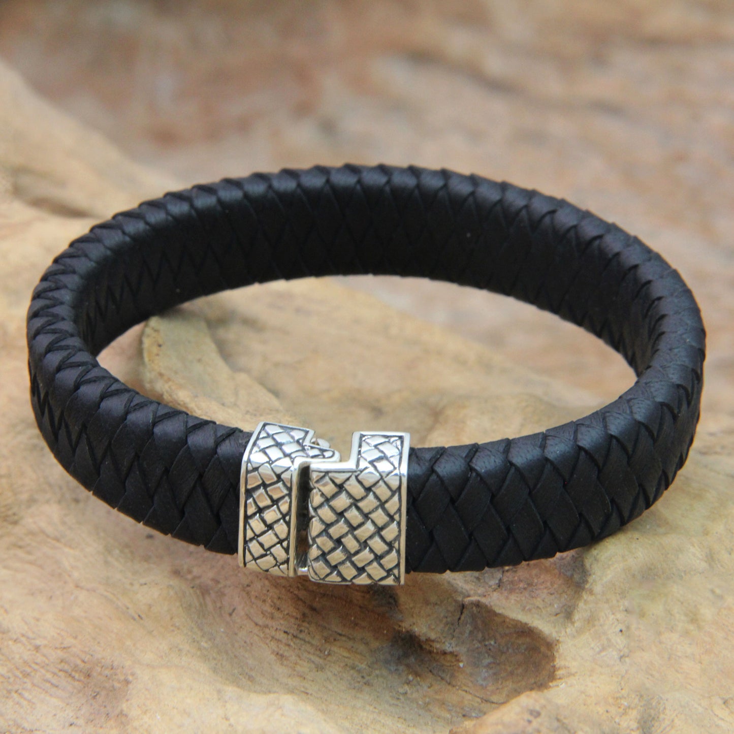 Virile Leather Men's Bracelet