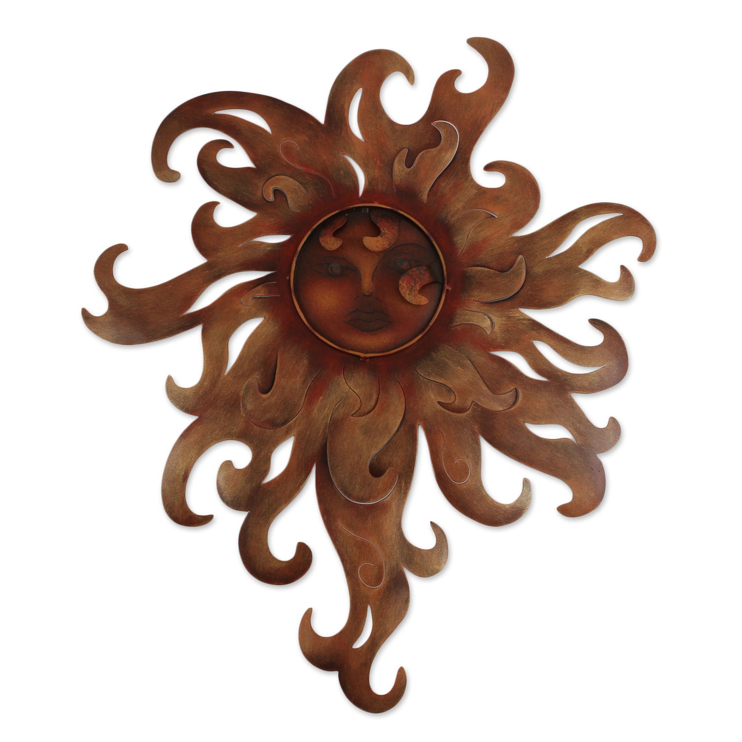 Lady of the Sun Steel wall art