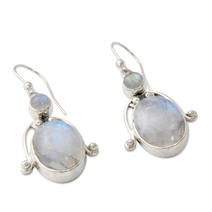 Goddess Sterling Silver Hook Earrings