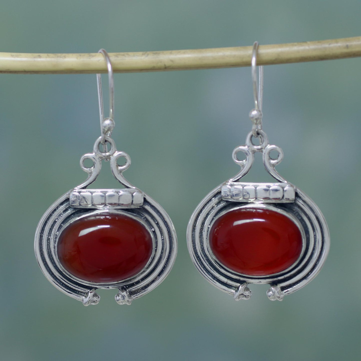 Desire Carnelian Dangle Earrings