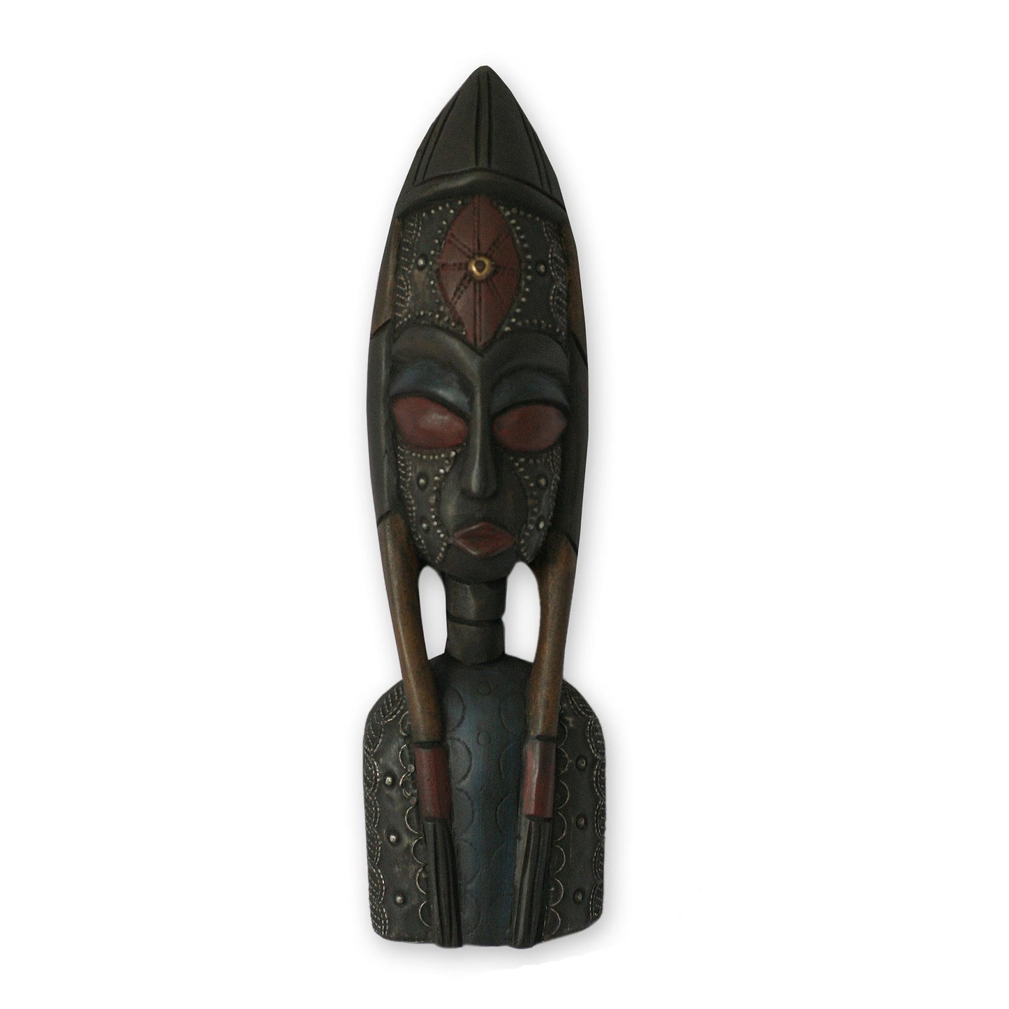 My Good Friend II Unique Wood Mask
