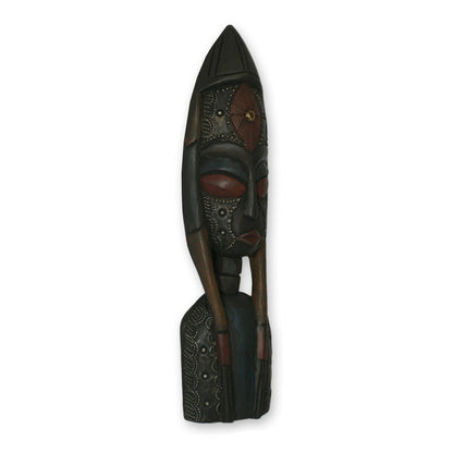 My Good Friend II Unique Wood Mask