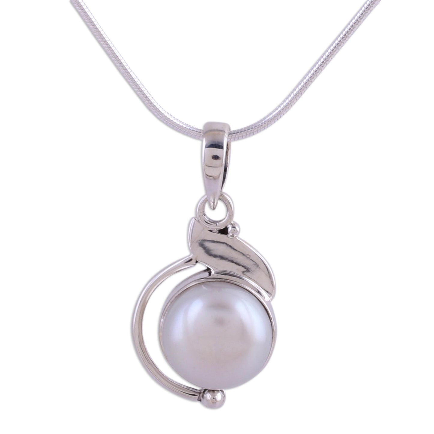 India Rapture Sterling Silver Necklace