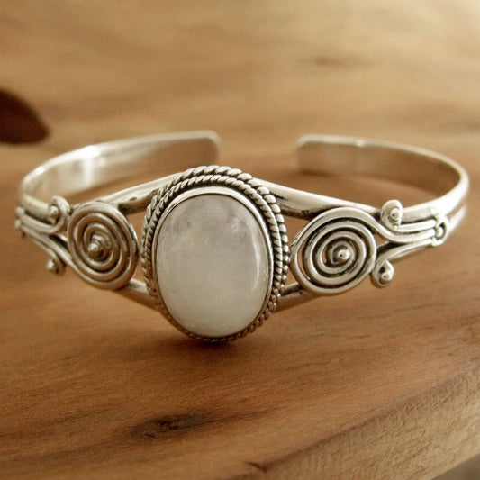 Morning Magic Sterling Silver Cuff Bracelet