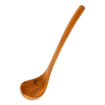 Maya Soup Central American Wood Ladle Serving Utensil