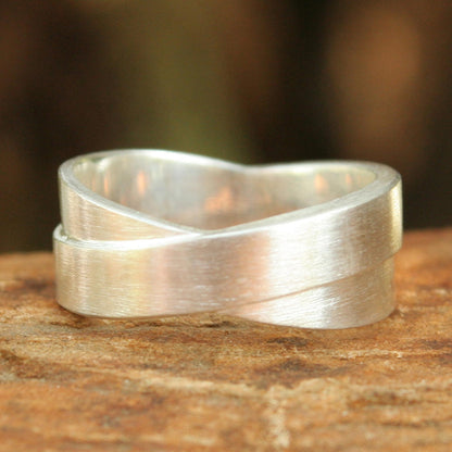 Infinite Lanna Sterling Silver Band Ring