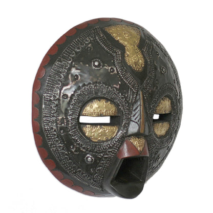 Sign of Protection Sese Wood Wall Mask