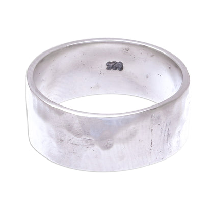 Spirit of Hope Inspirational Sterling Silver Band Ring