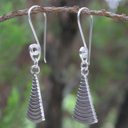 Karen Song Sterling silver dangle earrings