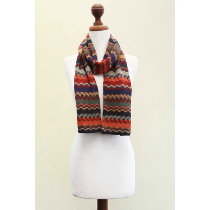 Lavish Winter Alpaca Scarf