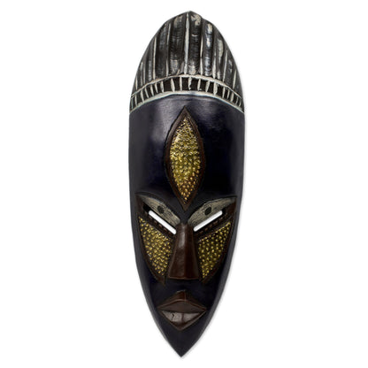 Densu Priest African Wood Mask