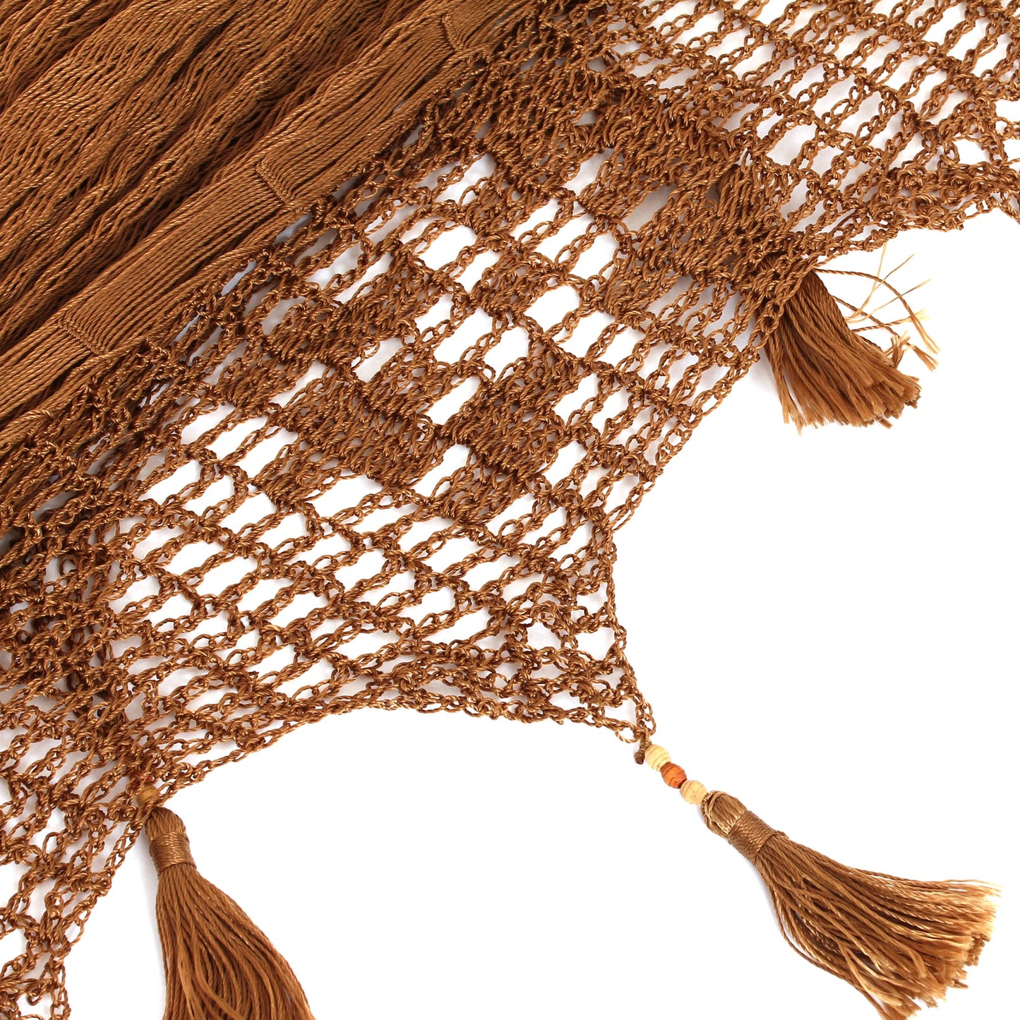 Copper Filigree Hand Woven Mayan Rope Hammock