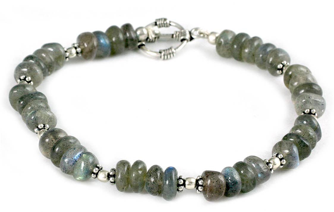 Indian Rainbow Labradorite Bracelet