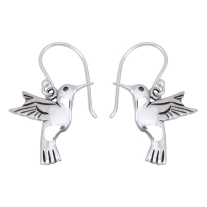 Hummingbird Secrets Sterling Silver Earrings