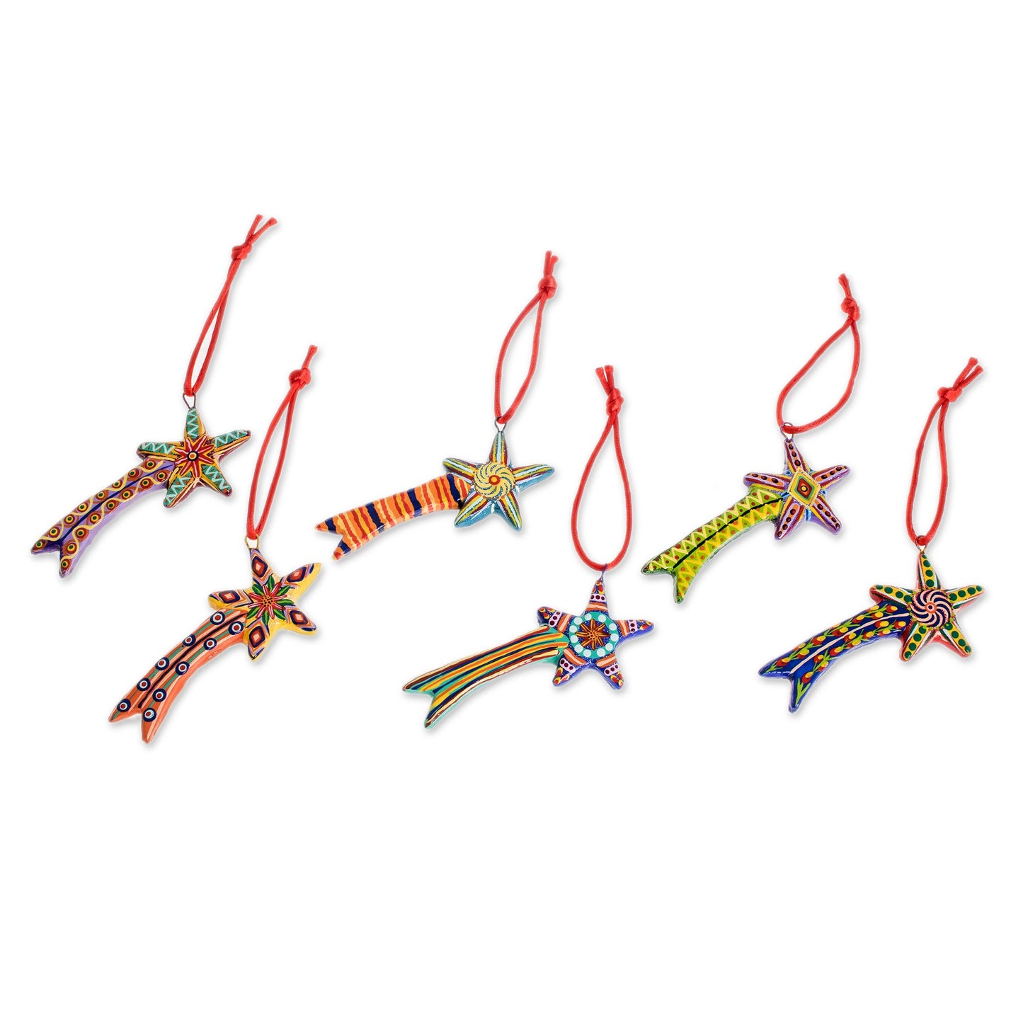 Shooting Stars Holiday Ornaments