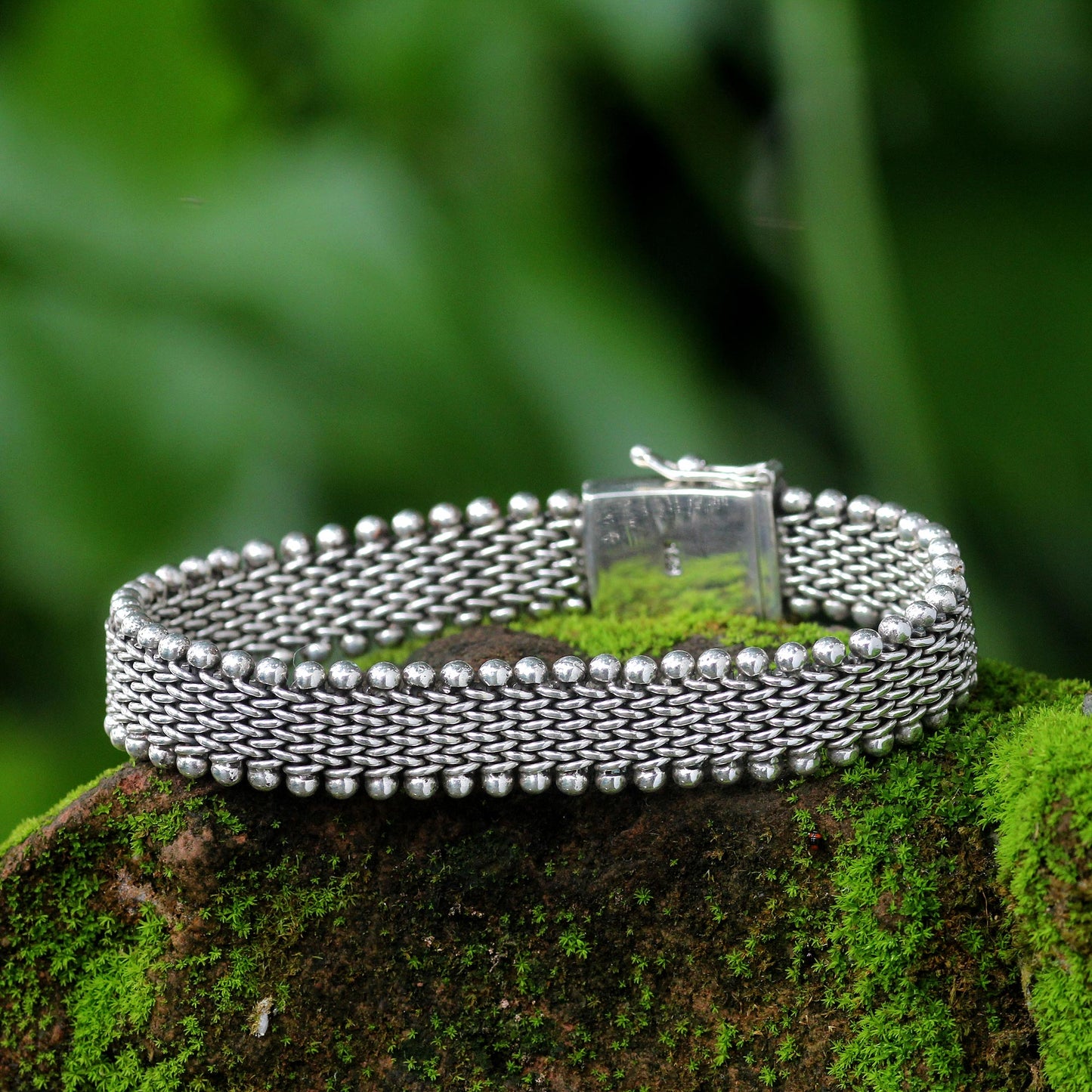 The Hero Men's Sterling Silver Bracelet