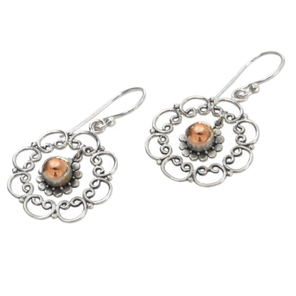 Delightful Denpasar Sterling Silver Earrings