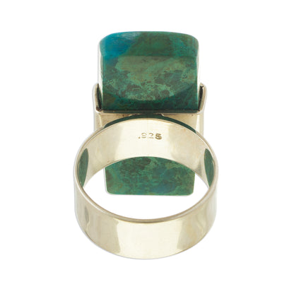 Hug Cocktail Ring Sodalite and Sterling Silver Jewelry