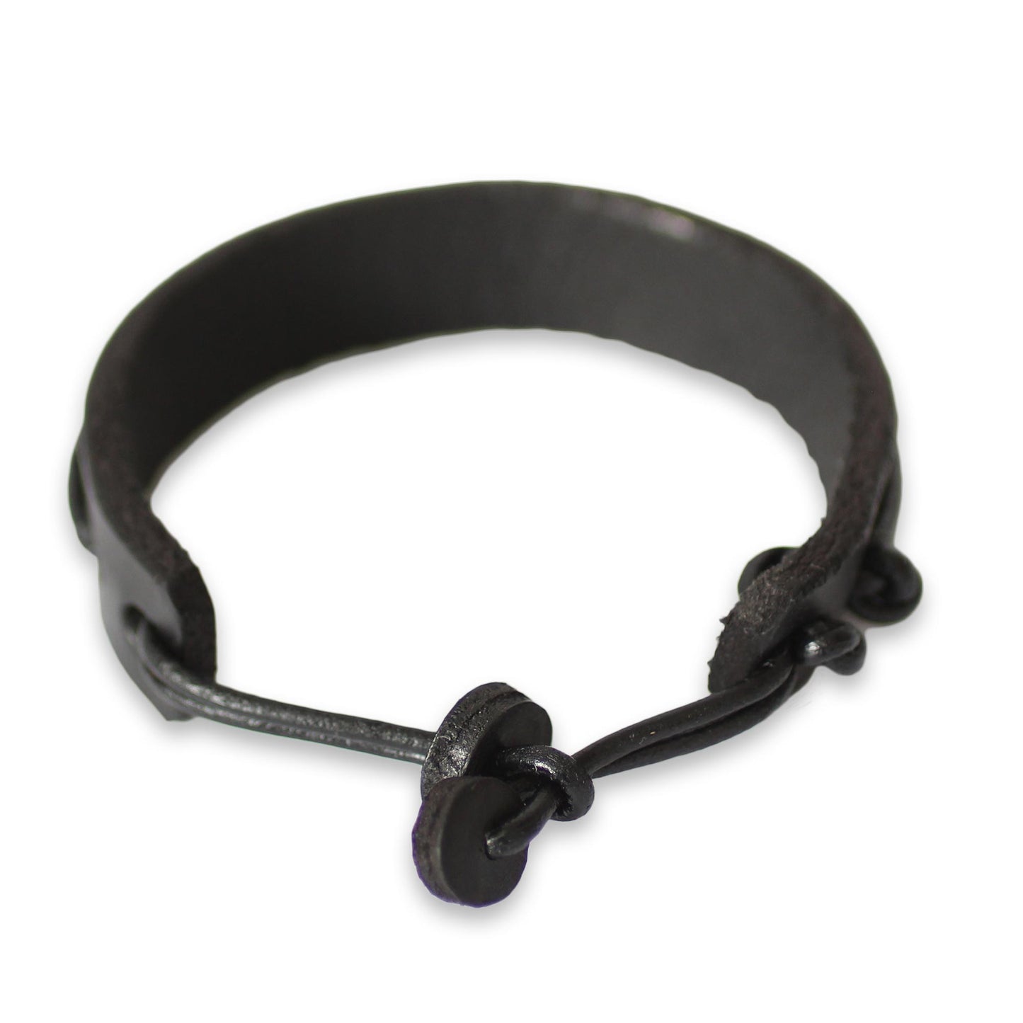 Men's Stand Alone in Black Bracelet