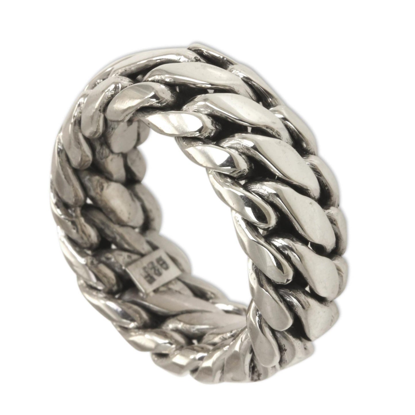 Sanca Kembang Python Men's Band Ring