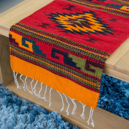 Three Diamonds Wool Area Rug