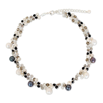 Spark of Romance Pearl Choker Necklace