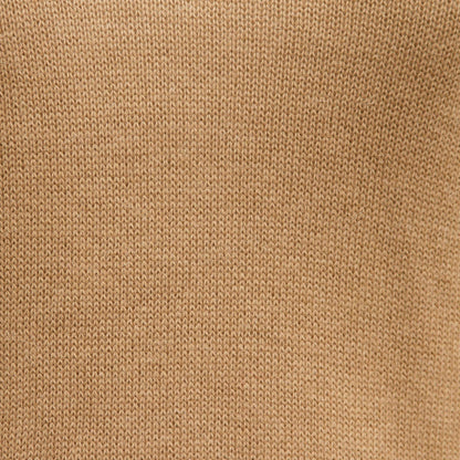 Tan Warmth Cotton and alpaca sweater