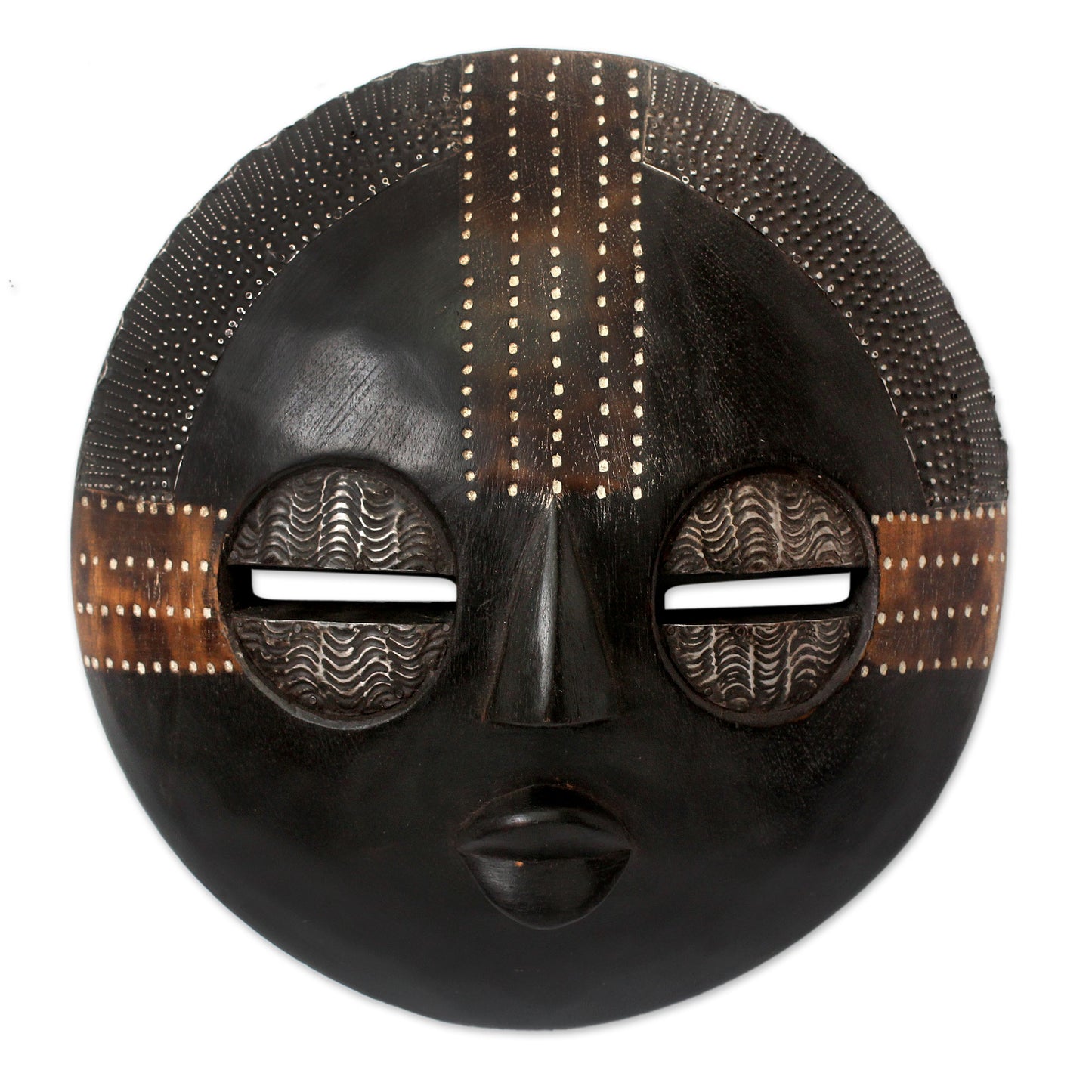 Kokobene Luck African wood mask