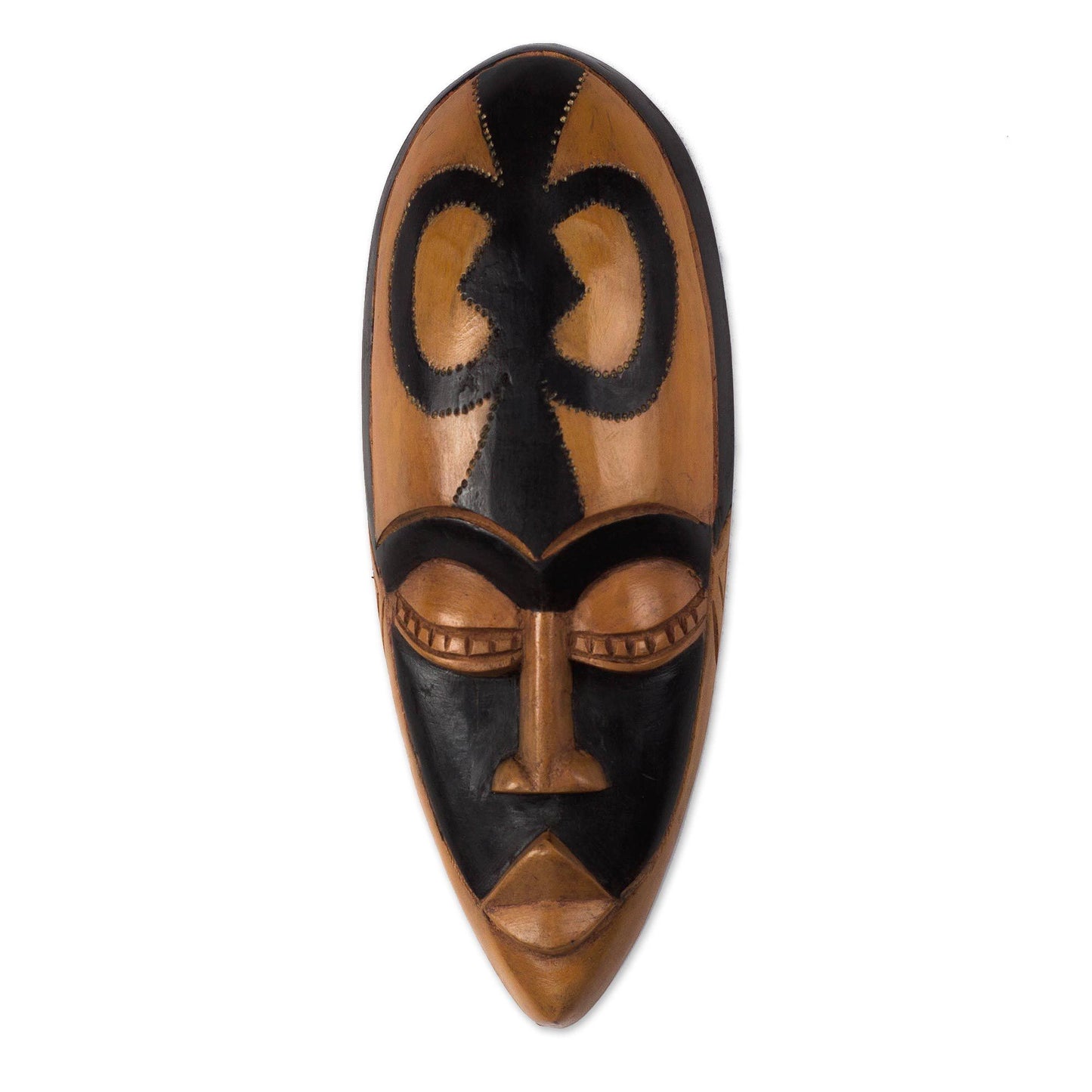 Beauty & Faith Natural Sese Wood Wall Mask