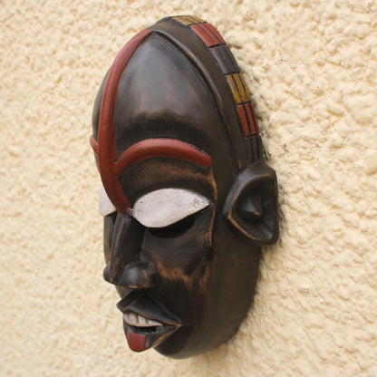 African Ghost African wood mask