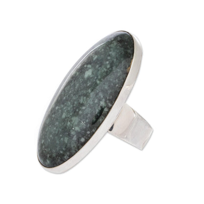 Maya Virtues Jade cocktail ring