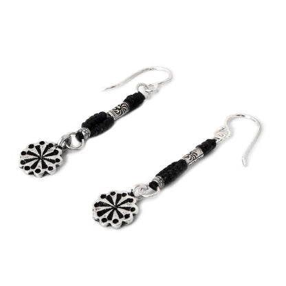 Urban Sparkler Silver dangle earrings